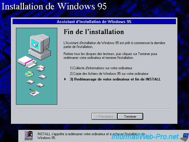 Installer Windows 95 avec VMware Workstation / Player - VMware